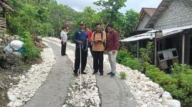 Tim Monev Kapanewon Adakan Monitoring Administrasi dan Hasil Pekerjaan di Kalurahan Tepus